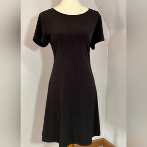 A Line Black Dress